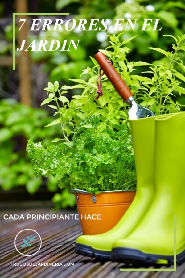 Errores de Jardinería