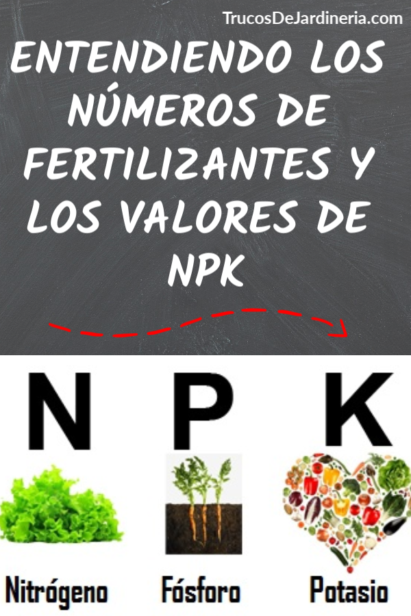 NÚMEROS DE FERTILIZANTES