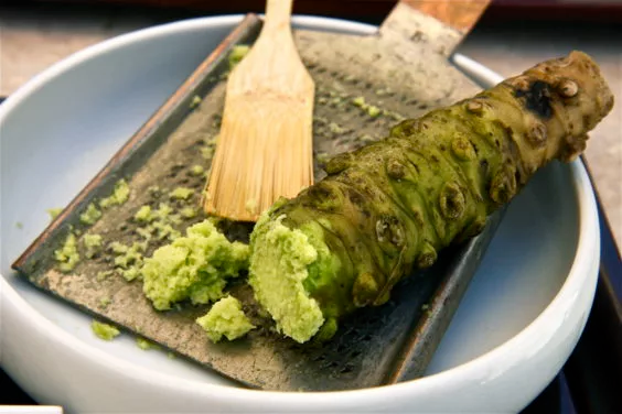 pasta de wasabi